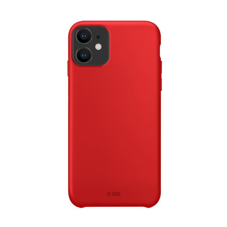 SBS - TPU-Hülle für iPhone 12/12 Pro, recycelt, Öko-Verpackung, rot