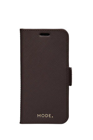 MODE - Case Milano für iPhone 12 mini, dunkle Schokolade