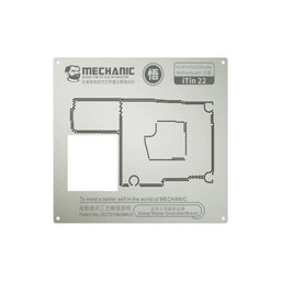 Mechanic iTin 22 - Stahlschablone für die Hauptplatine für iPhone 11 Pro, 11 Pro Max