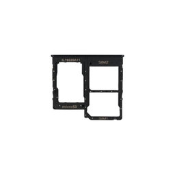 Samsung Galaxy A31 A315F - SIM + SD Steckplatz Slot (Prism Crush Black) - GH98-45432A Genuine Service Pack