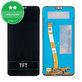Huawei Honor 10 - LCD Display + Touchscreen Front Glas + Fingerabdruck-Sensor Fingerabdruck (Black) TFT