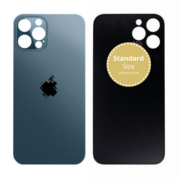 Apple iPhone 12 Pro - Backcover Glas (Blue)