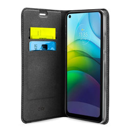SBS - Fall Book Wallet Lite für Motorola Moto G9 Power, schwarz