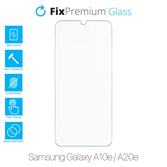 FixPremium Glass - Gehärtetes Glas für Samsung Galaxy A10e und A20e