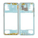 Samsung Galaxy A71 A715F - Mittlerer Rahmen (Prism Crush Blue) - GH98-44756C Genuine Service Pack