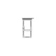 LG Velvet 5G - SIM Steckplatz Slot (Aurora White) - ABN76519601 Genuine Service Pack