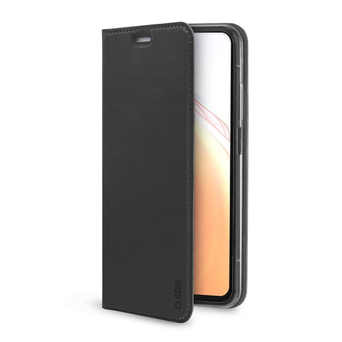SBS - Fall Book Wallet Lite für Xiaomi Redmi Note 10 Pro, schwarz
