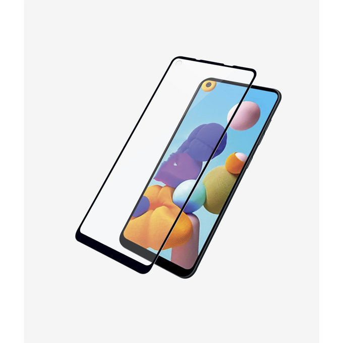 PanzerGlass - Gehärtetes Glas Case Friendly für Samsung Galaxy A21, black