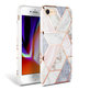 Tech-Protect - Marble Case für iPhone SE 2020/8/7, pink