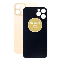 Apple iPhone 12 Pro Max - Backcover Glas (Gold)