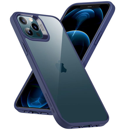 ESR - Classic Hybrid Case für iPhone 12/12 Pro, blau