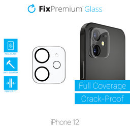 FixPremium Glass - Gehärtetes Glas für die rückwärtige Kameralinse für iPhone 12