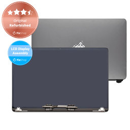 Apple MacBook Pro 16" A2141 (2019) - LCD Display + Frontglas + Abdeckung (Space Gray) Original Refurbished