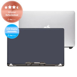 Apple MacBook Pro 16" A2141 (2019) - LCD Display + Frontglas + Abdeckung (Silver) Original Refurbished