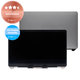 Apple MacBook Air 13" A1932 (2019), 13" A2179 (2020) - LCD Display + Frontglas + Abdeckung (Space Gray) Refurbished