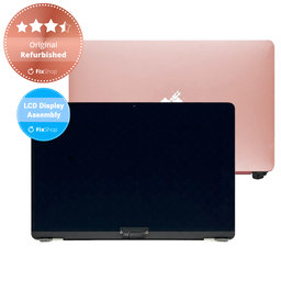 Apple MacBook Air 13" A1932 (2019), 13" A2179 (2020) - LCD Display + Frontglas + Abdeckung (Gold) Original Refurbished