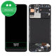 Samsung Galaxy A30s A307F - LCD Display + Touchscreen Front Glas + Rahmen (Prism Crush Black) TFT