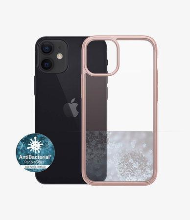 PanzerGlass - Fall ClearCase AB für iPhone 12 mini, rose gold
