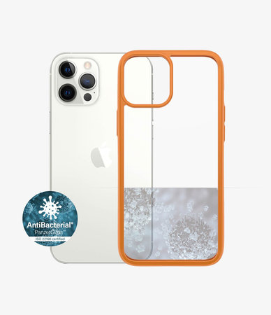 PanzerGlass - Fall ClearCase AB für iPhone 12 Pro Max, orange