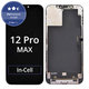 Apple iPhone 12 Pro Max - LCD Display + Touchscreen Front Glas + Rahmen In-Cell FixPremium