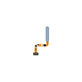 Samsung Galaxy M32 M325F - Fingerabdrucksensor + Flex Kabel (Light Blue) - GH96-14332A Genuine Service Pack