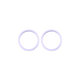Apple iPhone 11, 12, 12 mini - Rückfahrkamera Schieberahmen (Purple) - 2Stk.