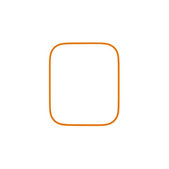 Apple Watch 4, 5, 6, SE, SE 2 44mm - LCD Klebestreifen Sticker (Adhesive)