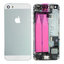 Apple iPhone SE - RückBackcover/Kleinteilen (Silver)