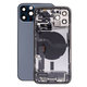 Apple iPhone 12 Pro - Backcover/Kleinteilen (Blue)