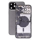 Apple iPhone 12 Pro Max - Backcover/Kleinteilen (Graphite)