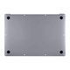 Apple MacBook Air 13" A1932 (2018 - 2019), A2179 (2020) - Untere Abdeckung (Space Gray)