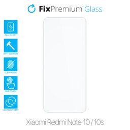 FixPremium Glass - Gehärtetes Glas für Xiaomi Redmi Note 10 und 10S
