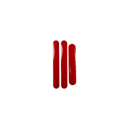 Ninebot Segway ES1, ES2, ES3, ES4 - Reflektierende Streifen Set (Red) - 3Stk.