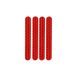 Ninebot Segway ES1, ES2, ES3, ES4 - Rote Reflektierende Streifen (2Stk.)