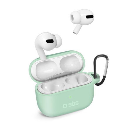 SBS - Silicon Fall für Apple AirPods Pro, light green