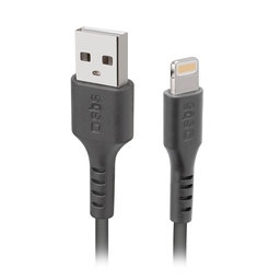 SBS - Lightning / USB Kabel (1m), schwarz