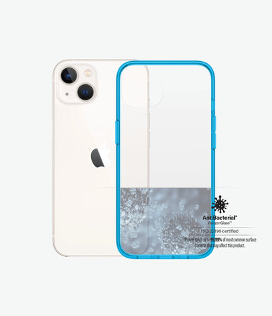 PanzerGlass - Fall ClearCaseColor AB für iPhone 13, bondi blue