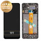 Samsung Galaxy A12 A127F, A032F - LCD Display + Touch Screen + Frame (Black) - GH82-26485A, GH82-26486A Genuine Service Pack