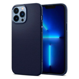 Spigen - Fall Liquid Air für iPhone 13 Pro, blau