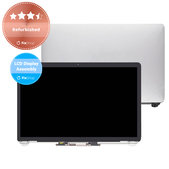 Apple MacBook Air 13" A1932 (2018) - LCD Display + Frontglas + Abdeckung (Silver) Refurbished