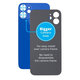 Apple iPhone 12 Mini - Backcover Glas Vergrössertes Ringloch für die Kamera (Blue)