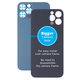 Apple iPhone 13 Pro Max - Backcover Glas Vergrössertes Ringloch für die Kamera (Blue)