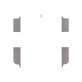 OnePlus Nord 2 5G - Akku Batterie Klebestreifen Sticker (Adhesive) - 1101101393 Genuine Service Pack