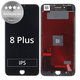 Apple iPhone 8 Plus - LCD Display + Touchscreen Front Glas + Rahmen (Black) Refurbished PRO