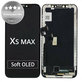 Apple iPhone XS Max - LCD Display + Touchscreen Front Glas + Rahmen Refurbished PRO