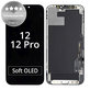 Apple iPhone 12, 12 Pro - LCD Display + Touchscreen Front Glas + Rahmen Refurbished PRO