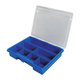 Organizer - 7 Fächer - 178 x 145 x 36mm (Blau)