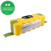 iRobot Roomba 500, 600, 700, 800, 900-series, R3, Scooba 450, Vileda 137173 - Akku Batterie 11702, GD-Roomba-500, VAC-500NMH-33 Ni-MH 14.4V 3500mAh
