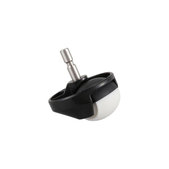 Xiaomi Mi Robot Vacuum Mop (Mijia 1C), 2 (Mijia 2C), Mijia 1S, Roborock S5, S5 Max, S6 MaxV, S6 Pure - Vorderrad (Schwarz)