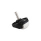 Xiaomi Mi Robot Vacuum Mop (Mijia 1C), 2 (Mijia 2C), Mijia 1S, Roborock S5, S5 Max, S6 MaxV, S6 Pure - Vorderrad (Schwarz)